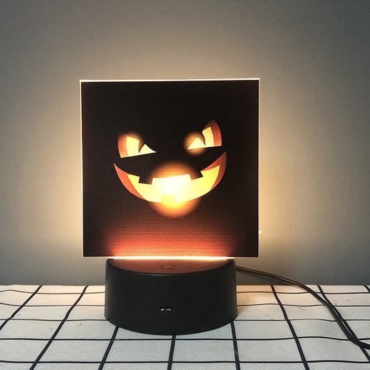 Halloween pumpkin pattern night light