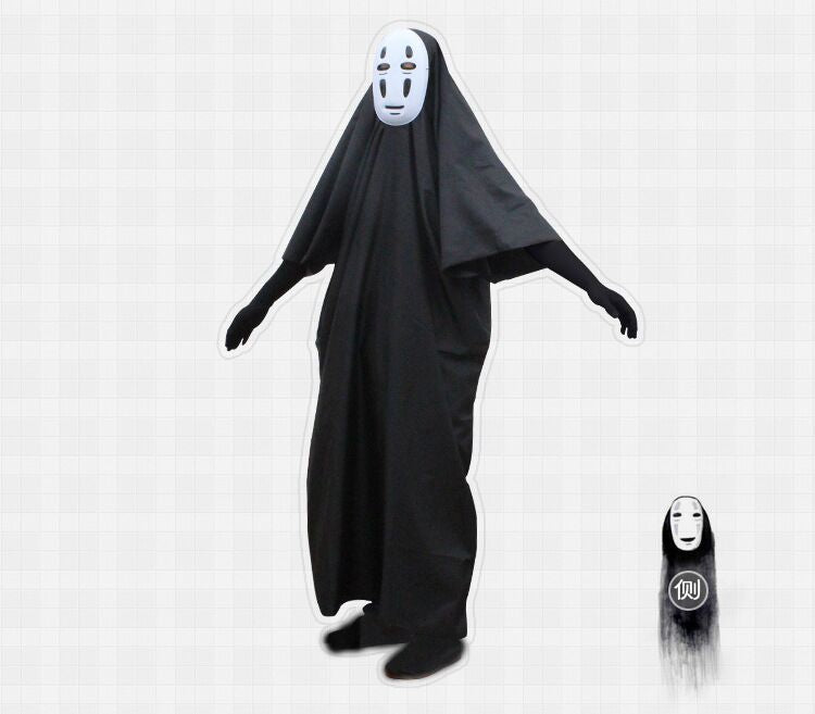 Halloween Faceless Male Clothes Costume