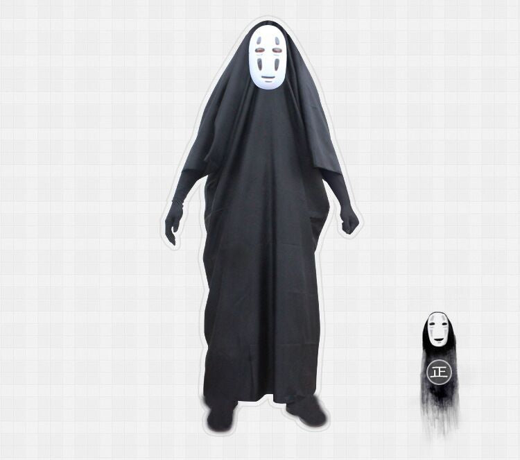 Halloween Faceless Male Clothes Costume