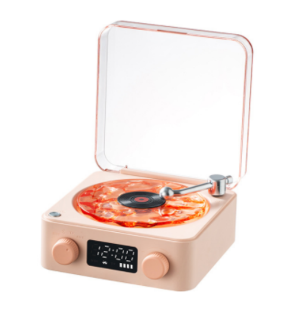 Mini Retro Vinyl Music Player