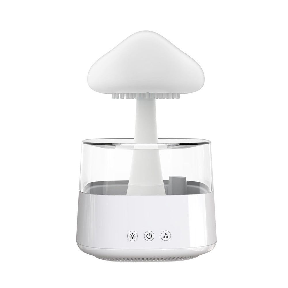 Mushroom Rain Air Humidifier with Colorful Night Light