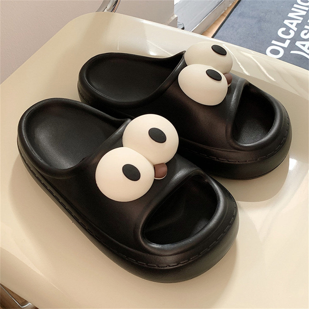 Cute big eyes slippers