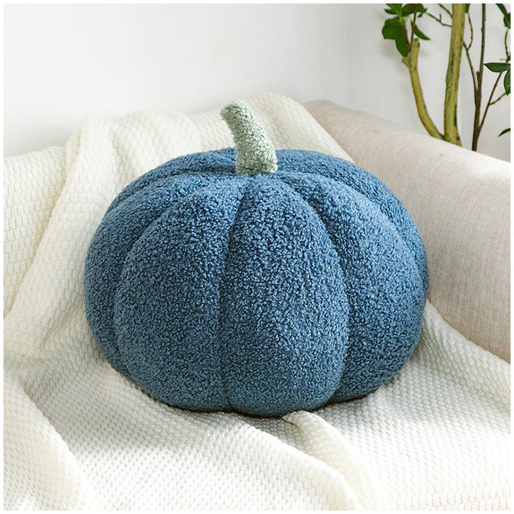 Romantic Macaron Color Teddy Velvet Pumpkin Pillow Cushion