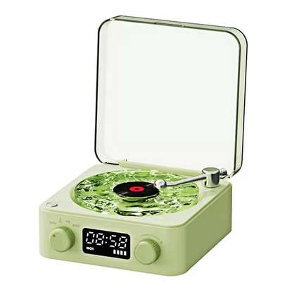 Mini Retro Vinyl Music Player