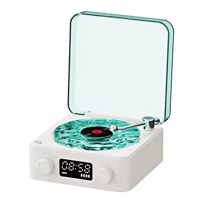 Mini Retro Vinyl Music Player