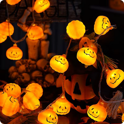 Halloween LED pumpkin decorative lights