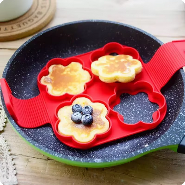 Silicone Four-Hole Omelette Maker